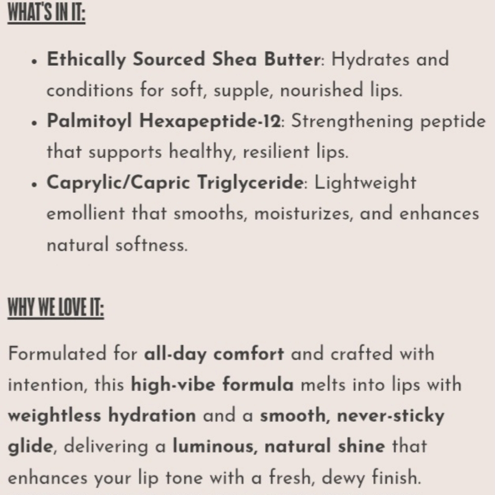 🎉2•$20/3•$28🎉 ATHR BEAUTY Dewy Quench Tinted Gloss Stick In Aura - Picture 7 of 9